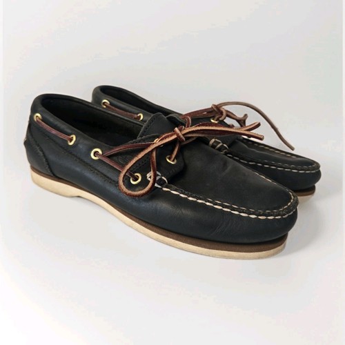 Timberland navy leather - navy, boat