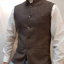 Nehru tweed waistcoats beatles - nehru,