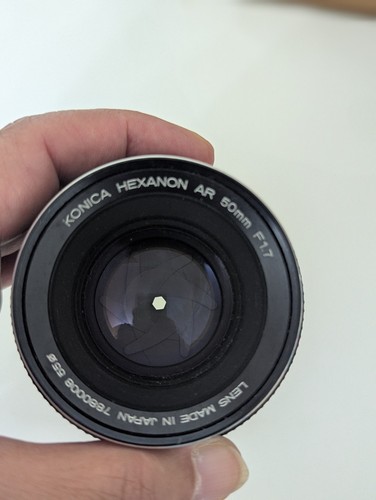 Konica hexanon 50mm - hexanon, ar