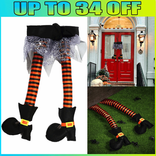 Halloween wicked witch legs - wicked,