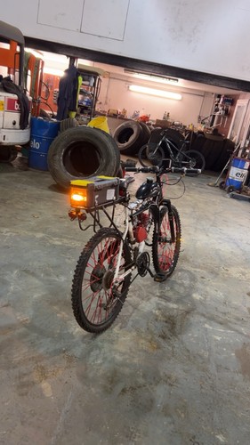 80cc engine bike motoreized - bike,