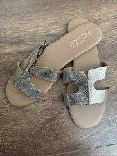 New Look Women's Gold Sandals