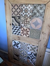 Unique Tiled Dining Table 