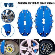 4Pcs 3D Car Parts Front+Rear Car Disc Brake Caliper Brake Cover Car Accessories
