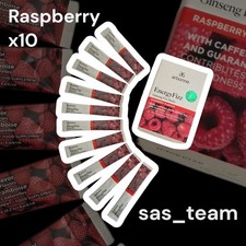 DISCONTINUED! Arbonne Ginseng Energy Fizz Sticks - Raspberry x10 Sachets (01/27)