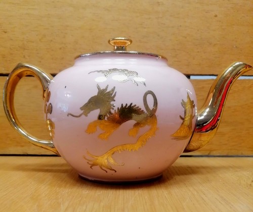 Vintage sadler floral teapot - vintage,