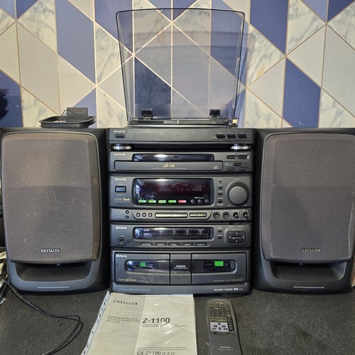 Aiwa super base z1100 stereo - super,