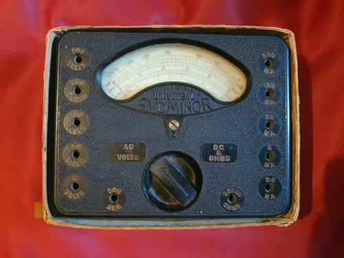Avominor multimeter with - avominor,