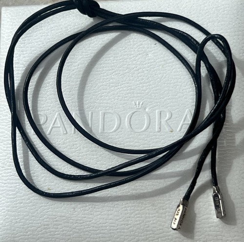 Pandora retired black leather - pandora,