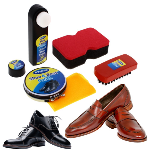 Shoe cleaning care - cleaning,