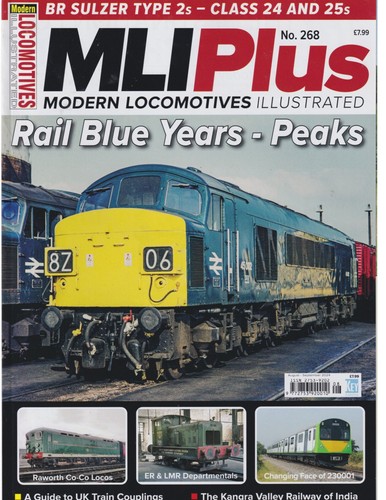 Modern locomotives illustrated - modern,