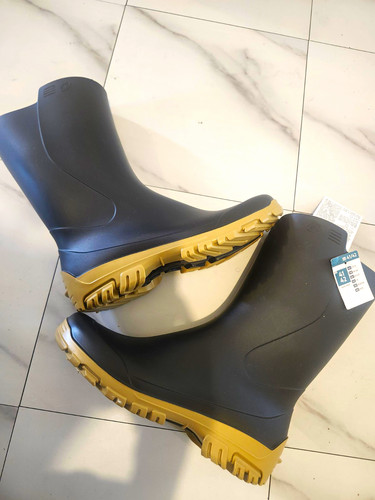 Black rubber ankle - black,
