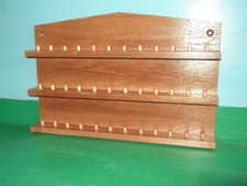 36pc Wooden Thimble Display Rack ( Mahogany )( huge range - see description )