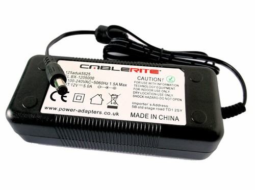 12v mains dc adapter - 12v, ac/dc
