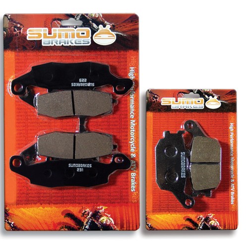 Front rear brake pads - brake,