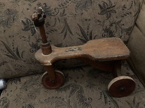 Vintage antique child wooden - vintage,