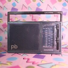 GRUNDIG PRIMA BOY portable 3 Band Radio 65L , Working Order 80s Retro