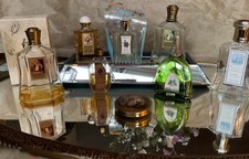 VINTAGE YARDLEY PERFUME BOTTLES & POTTERS & MOORE BOTTLE & COMPACT COLLECTABLE 