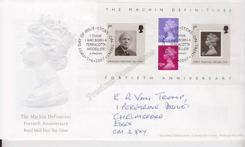 Royal mail fdc first cover - gb,