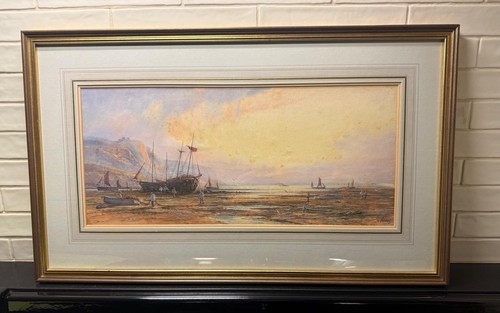 Large antique framed original - large,