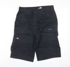 Dickies Mens Black Cargo Work