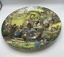 Wedgwood Wind in the Willows Plate: Gypsy Caravan