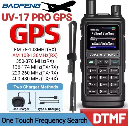 Baofeng pro gps - uv-17, air