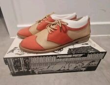 F-Troupe Pink Mesh Saddle Shoes Size UK 7