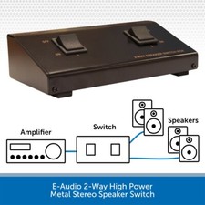 2 Way High Power Metal Stereo