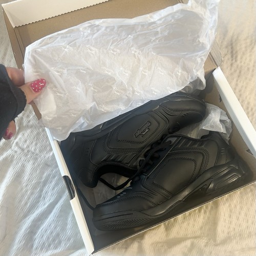 Slazenger black trainers