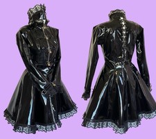 Misfitz blk PVC straitjacket
