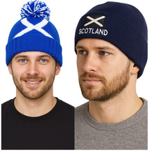 Embroidered Scotland Flag Navy
