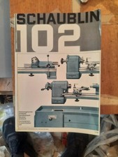 schaublin 102 book with
