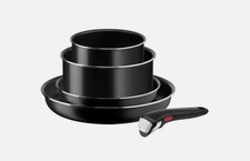 Ingenio Easy Cook & Clean L1549043 5-Piece Pan Set - Black