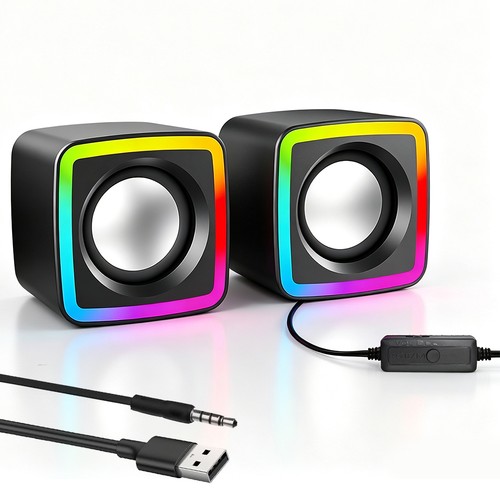Wired usb computer speakers - pc,