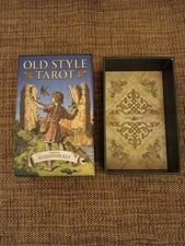 Old Style Tarot Deck Double-sided Embossed  Vintage Illustrations FREE POSTAGE