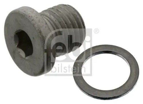Oil pan drain plug hexagon - oil,