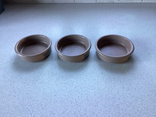 Three Oven-proof Ceramic Ramekin Dishes