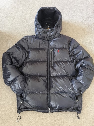 Ralph lauren navy puffer coat - lauren,