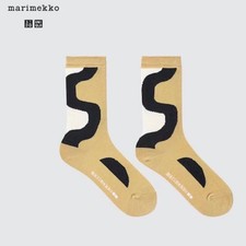 MARIMEKKO x UNIQLO Heattech Socks SIZE UK 4 - 7 (EU 37 - 41.5 ) NEW