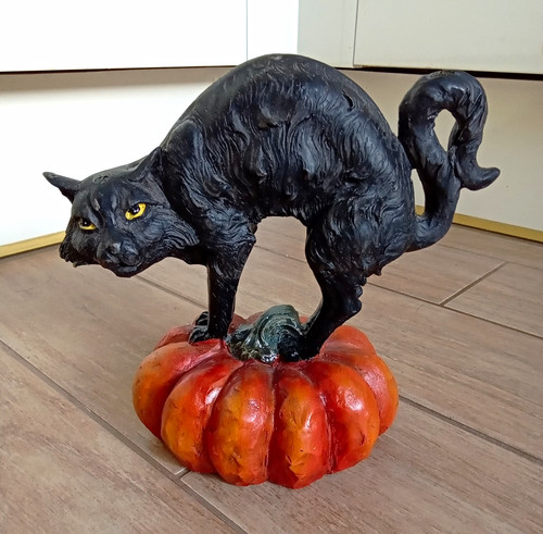 Maxx arched black cat - tk, 6.5"