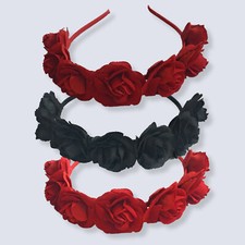 Rose Crown Headband Garland
