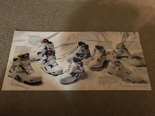 1990 reebok pump catalog - 1990, shoes