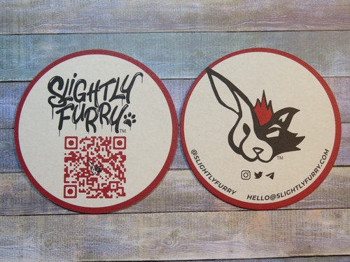 Beer bar coaster slightly - beer, coaster: