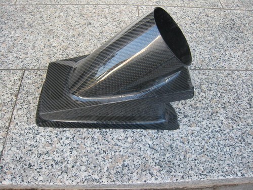 Carbon airbox intake - carbon,