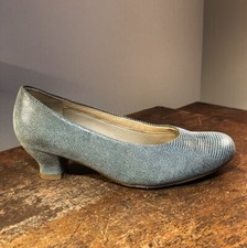 Hotter Shimmy Teal Leather