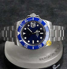 Custom Made 40mm Blue Date