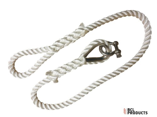 Nylon rope mooring strop - rope,