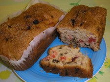Home made fruit country cakes - made,