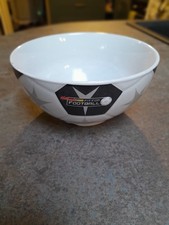  Kellog's Fit for Football 15 cm cereal bowl (shaped like a half football!)